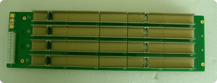 6u4槽cpci背板系统板下适用于2u机箱